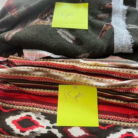 Assorted Patterned Fabrics - Picture 3 of 6